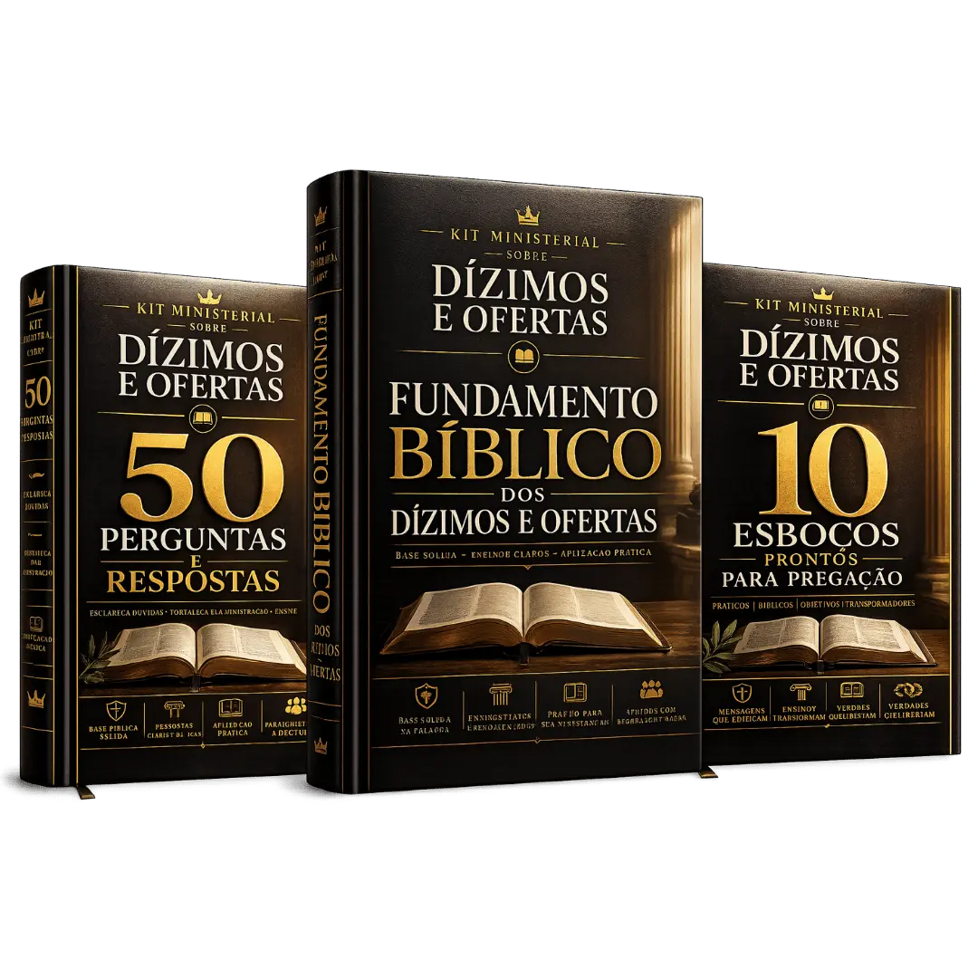 Kit Ministerial Sobre Dízimos e Ofertas